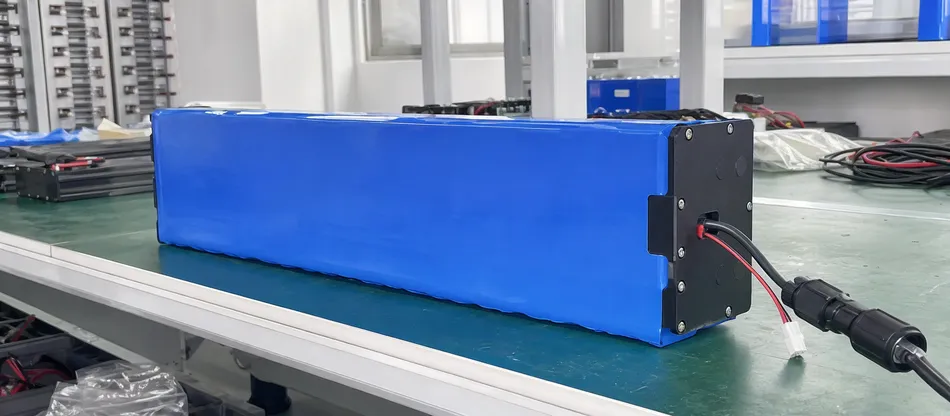 LiFePO4 battery pack used in smart solar lighting systems