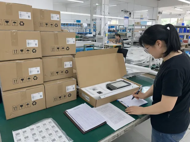 Solar lighting system export packing and compliance documentation