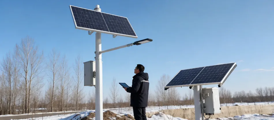 Solar panel wattage sizing for seasonal irradiance in smart solar lighting