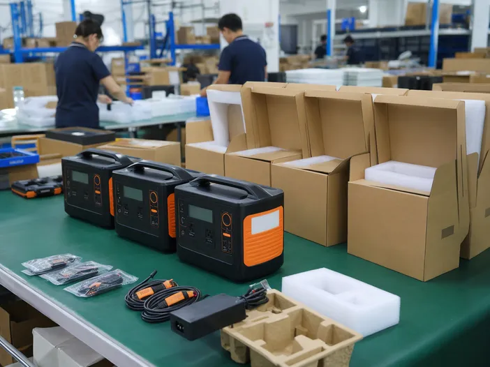 Private label OEM solar battery with custom branding and packaging