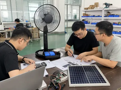 JXSOL engineering review for solar stand fan battery and panel configuration matching
