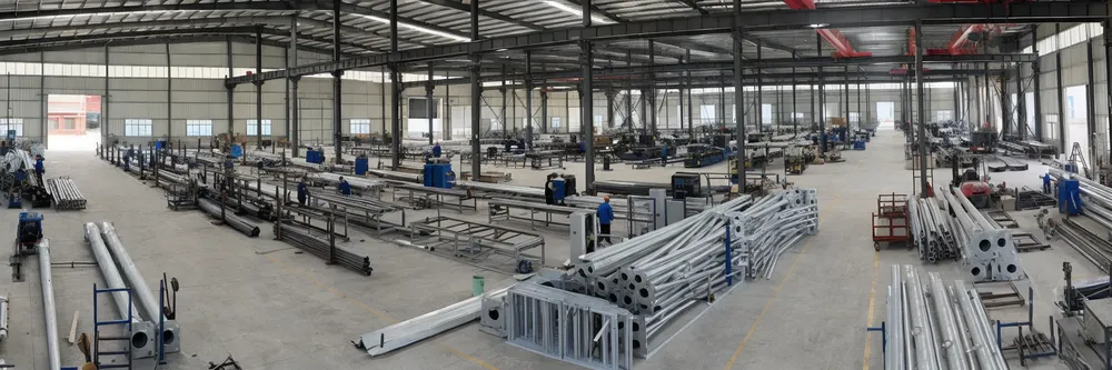 JXSOL 12,000 m² solar lighting factory in Guzhen Town with six production lines